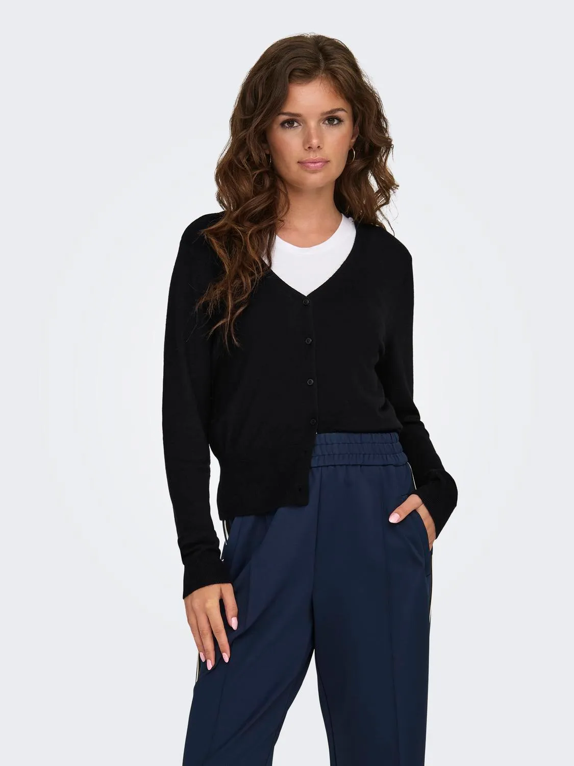 CARDIGAN ONLVENICE NEGRO