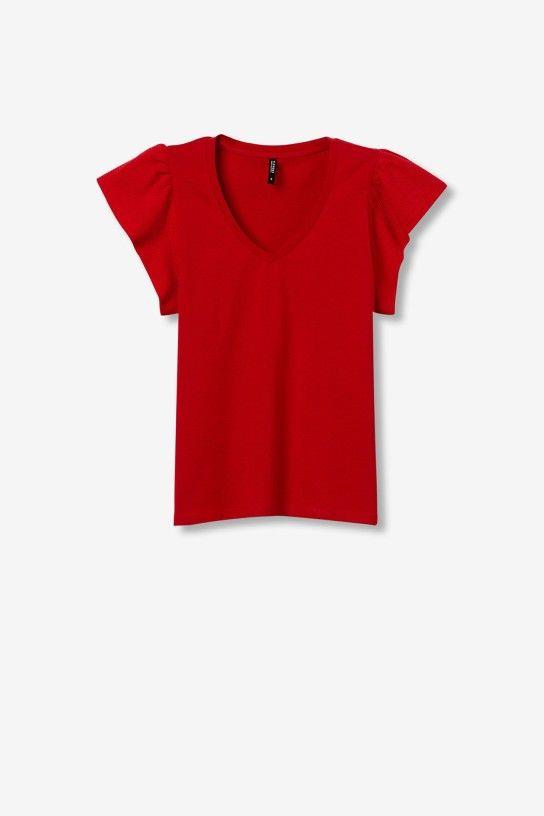 CAMISETA KIRA_17 ROJO