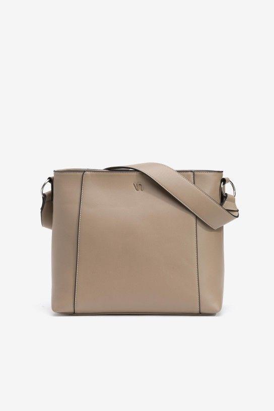 BOLSO DE HOMBRO BEIGE