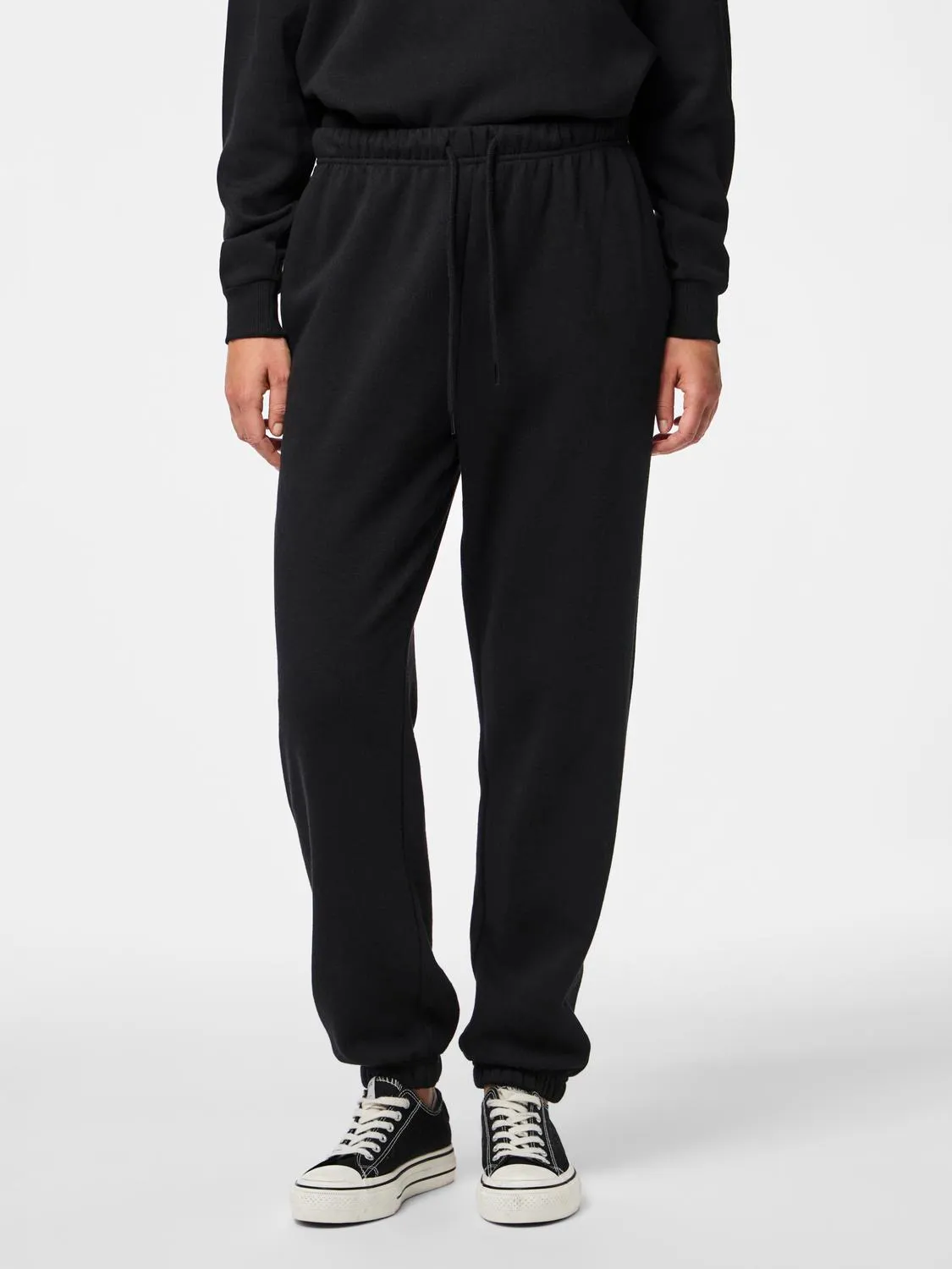 PANTALON DE CHANDAL PCCHILLI LS SWEAT NEGRO