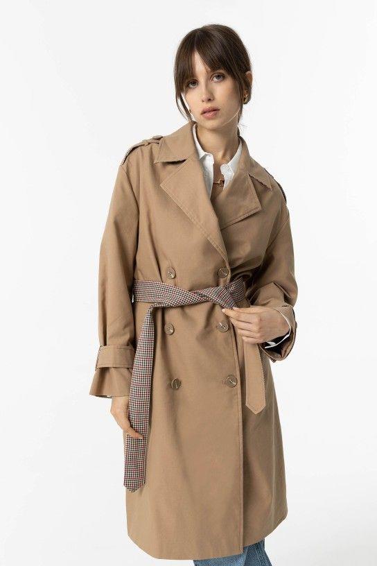 GABARDINA MEGATRENCH CAMEL