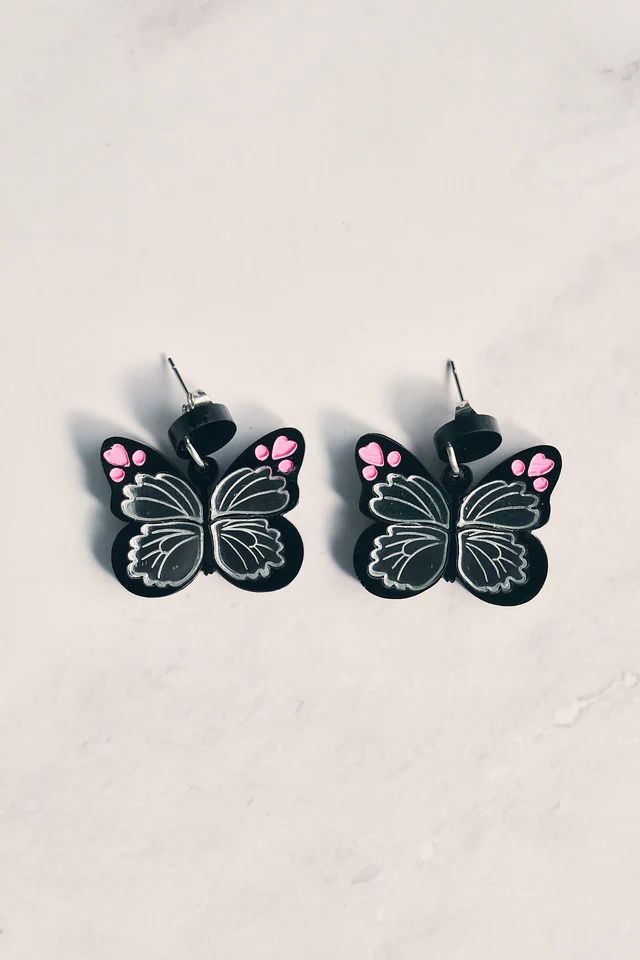 PENDIENTES ANABEL LEE MARIPOSAS