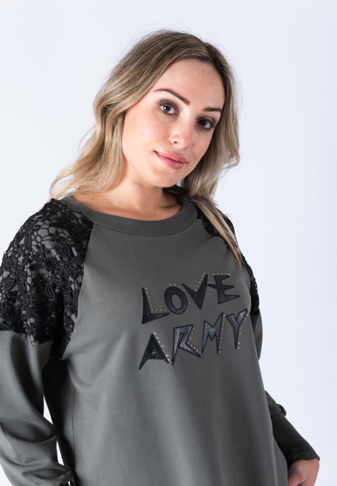 SUDADERA LOVE ARMY ANIMOSA